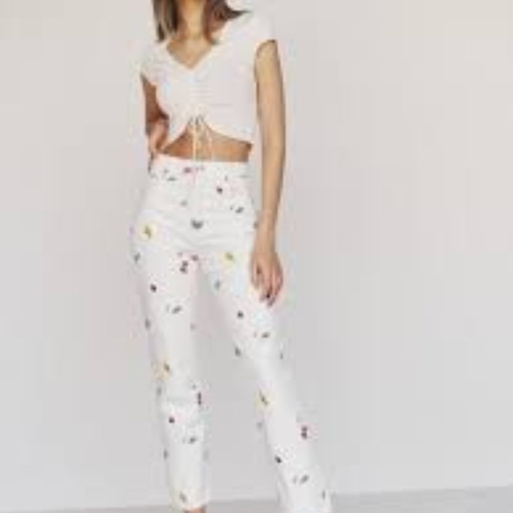Cynthia Ladybugs High Waist Jeans